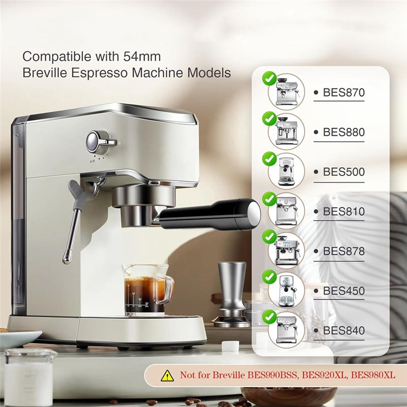 AS94-54Mm Bottomless Portafilt - Breville Espresso Barista Express ulasan dan harga