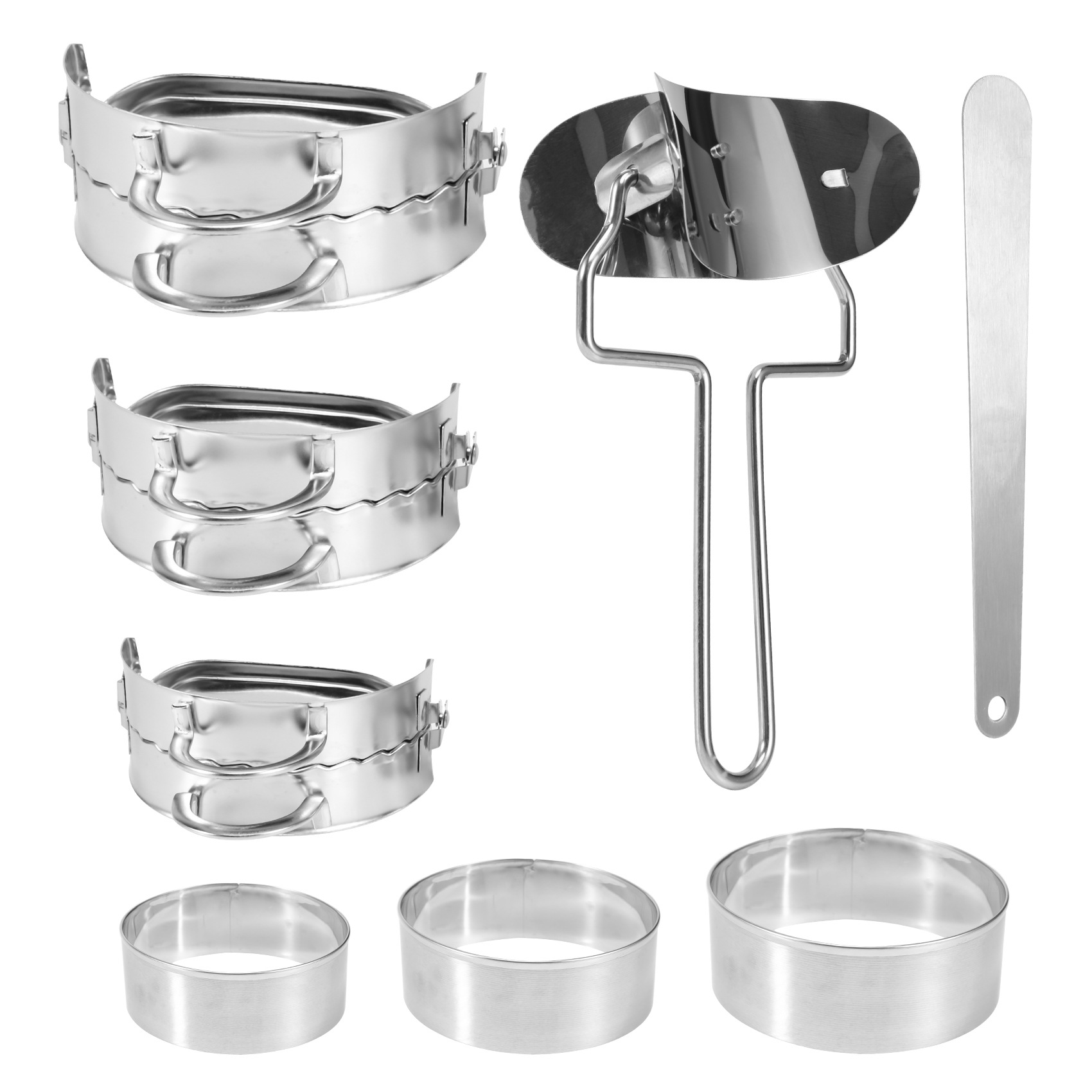 FAST-Dumplings Maker 8 Pcs, Pr - Dumpling Press Set ulasan dan harga