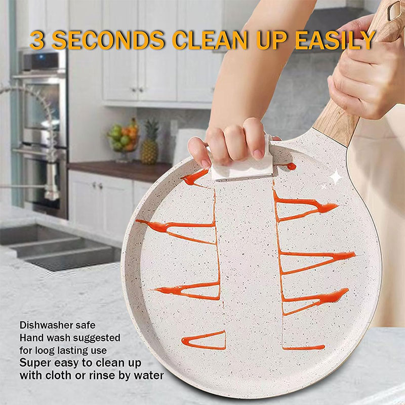 20/24/28cm Nonstick Crepe Egg  - Mini Pancake Griddle ulasan dan harga