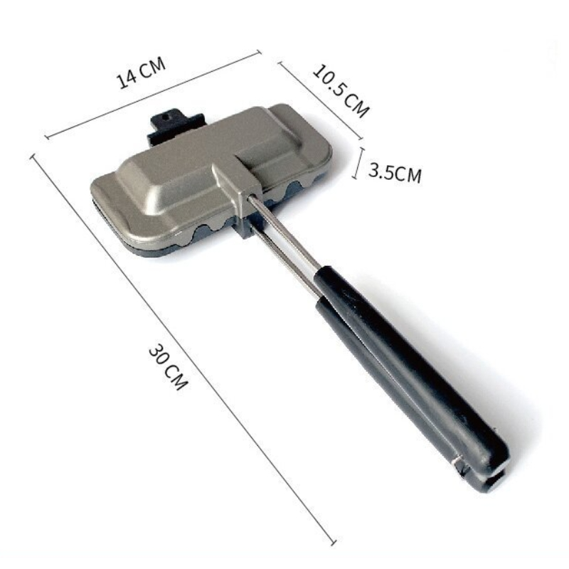 1pcs Breakfast Sandwich Maker  - Hot Dog Press ulasan dan harga