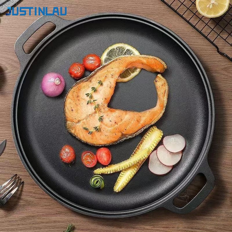JUSTINLAU Double-Ear Frying Pa - Mini Pancake Griddle ulasan dan harga